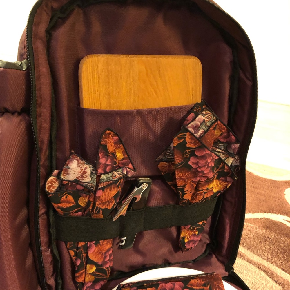 Picnic Backpack set - Picture 6 of 8